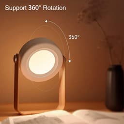 Lampe de Table Télescopique et Pliable 4 en 1 à intensité variable 3 niveaux 4